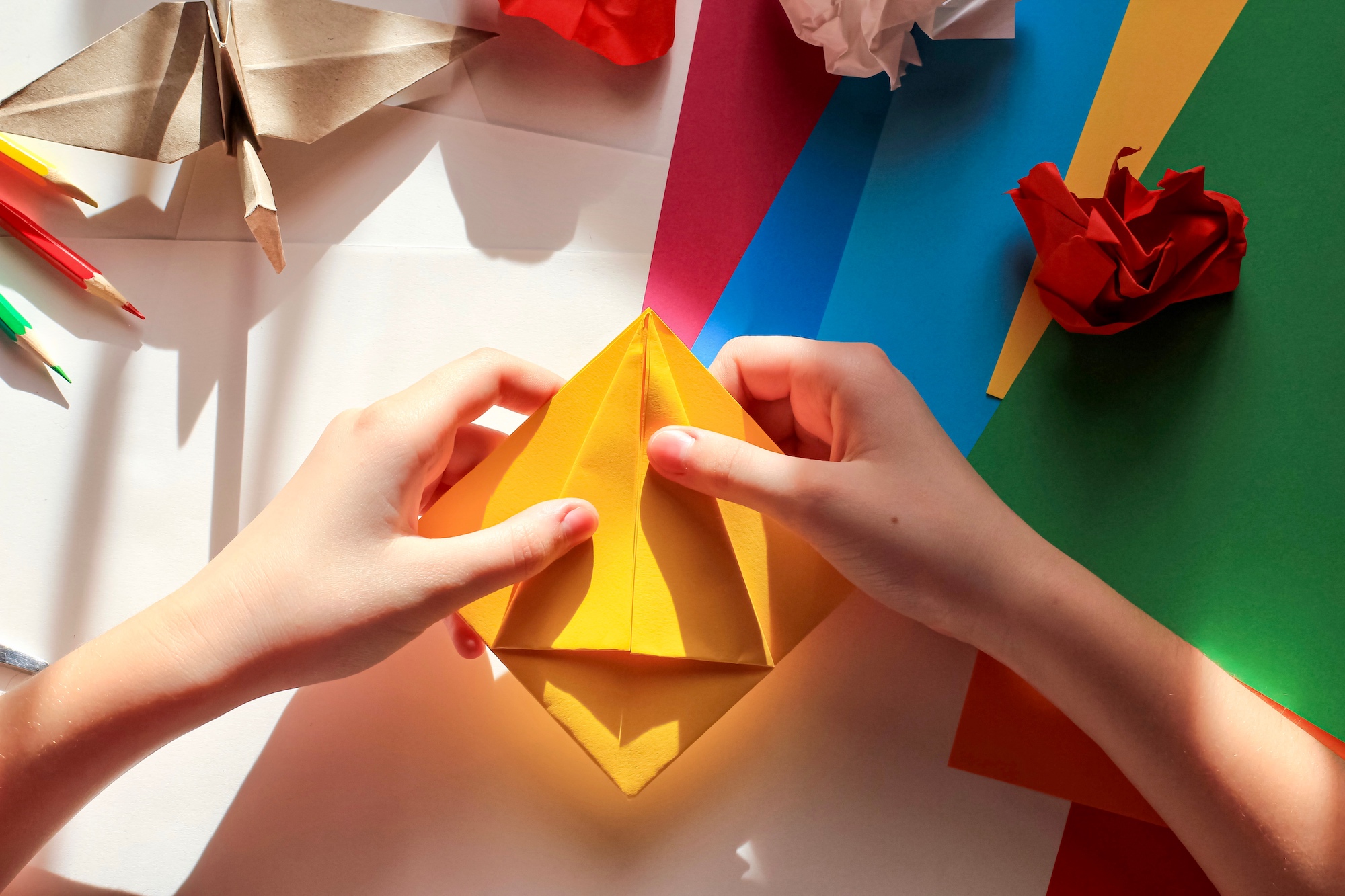 Оригами кусудама для жителей Восточного Дегунино, фото
