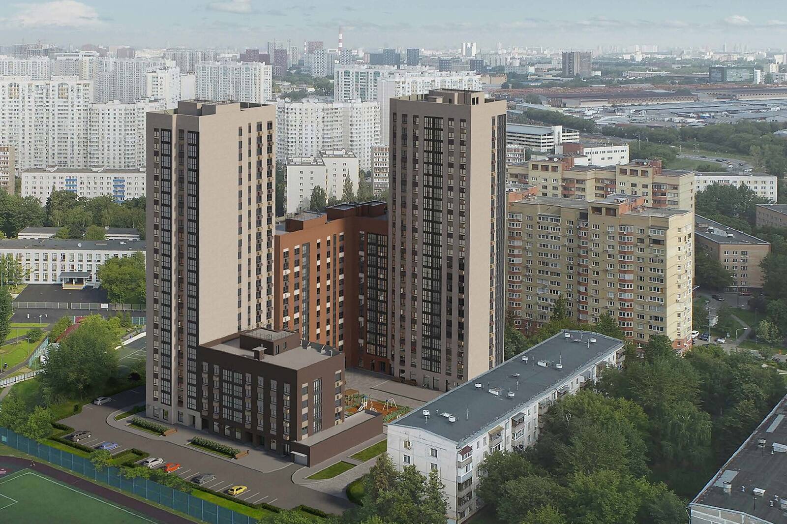 Новый дом по программе реновации построят на Жигулёвской улице в Кузьминках, фото