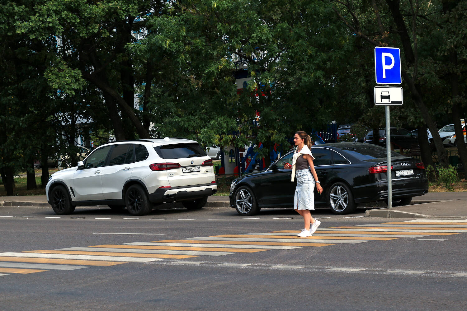 Новые пешеходные переходы появятся в Алексеевском, фото