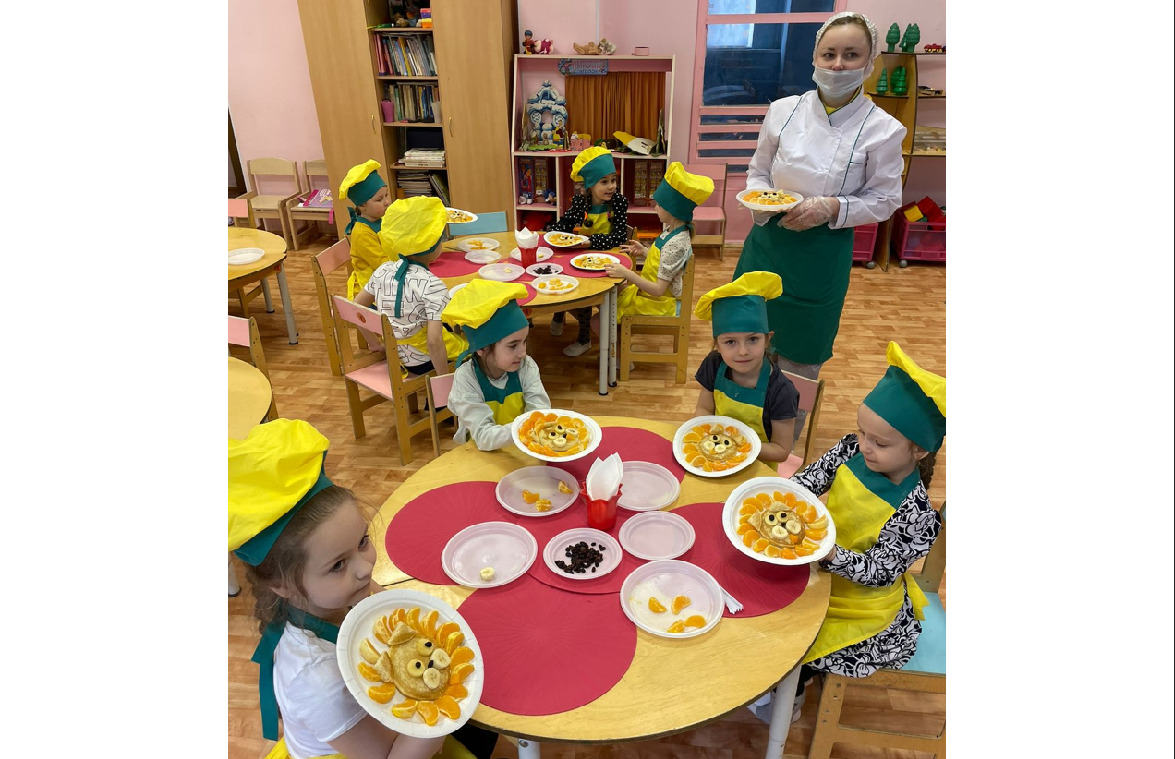 Комбинат питания «Вилмап» провёл увлекательный мастер-класс для малышей в детском саду ЦАО, фото