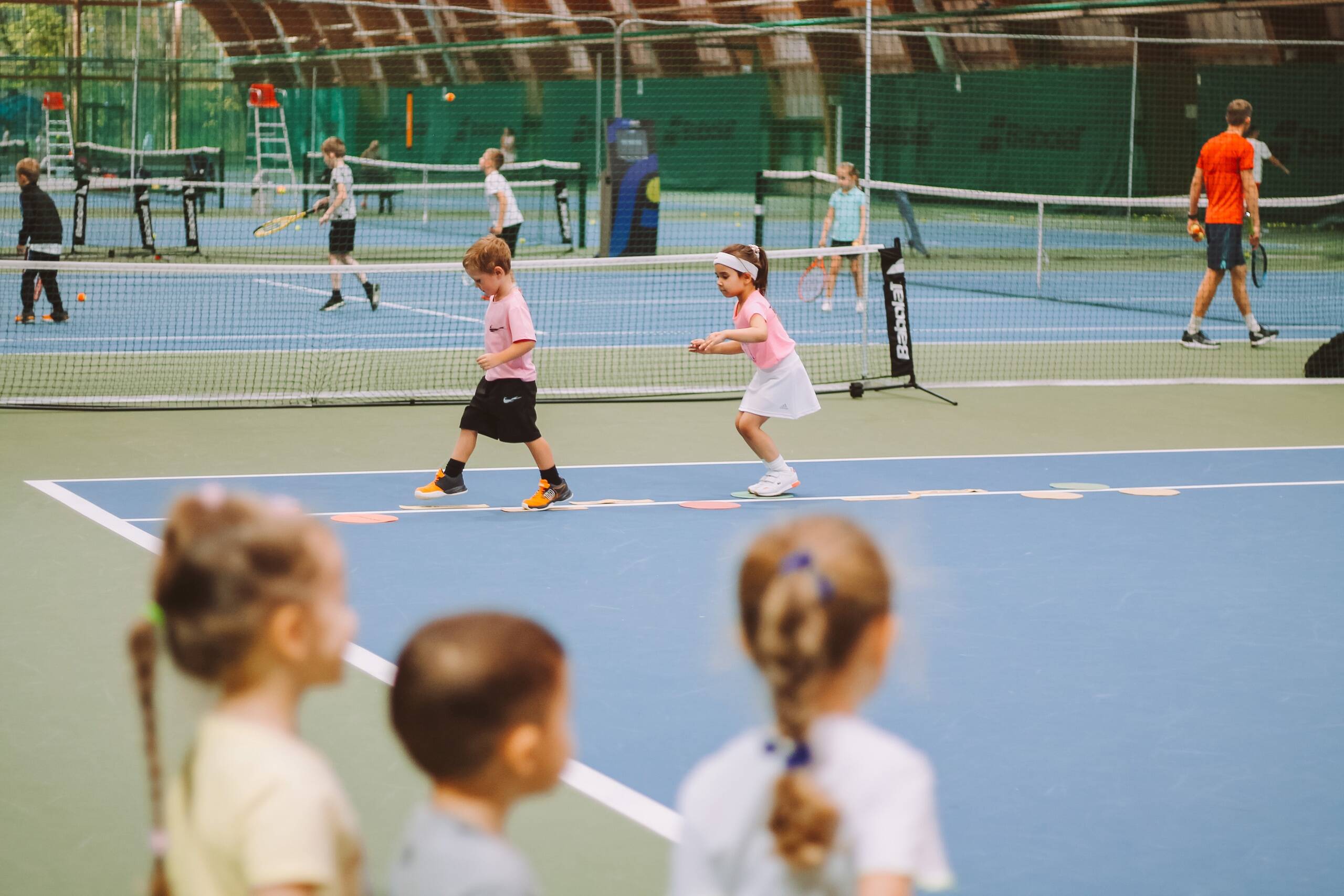 Теннисные корты в парке «Сокольники» в Москве