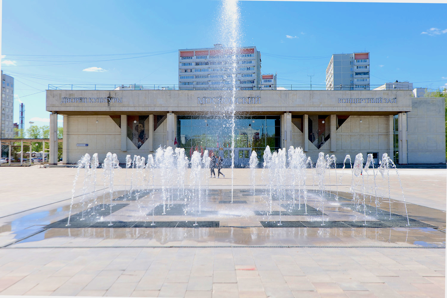 Амфитеатр у дворца культуры «Московский» летом полностью обновят, фото