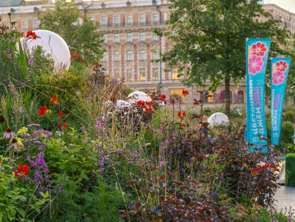 Цветочные арки, пруды и рощи на ландшафтных фестивалях Москвы  фото