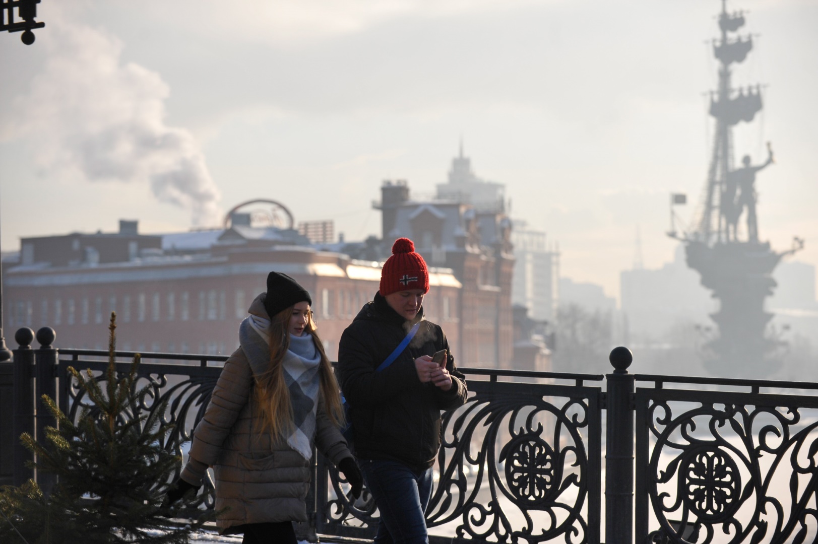 Арктический фронт вернет морозы в Москву, фото