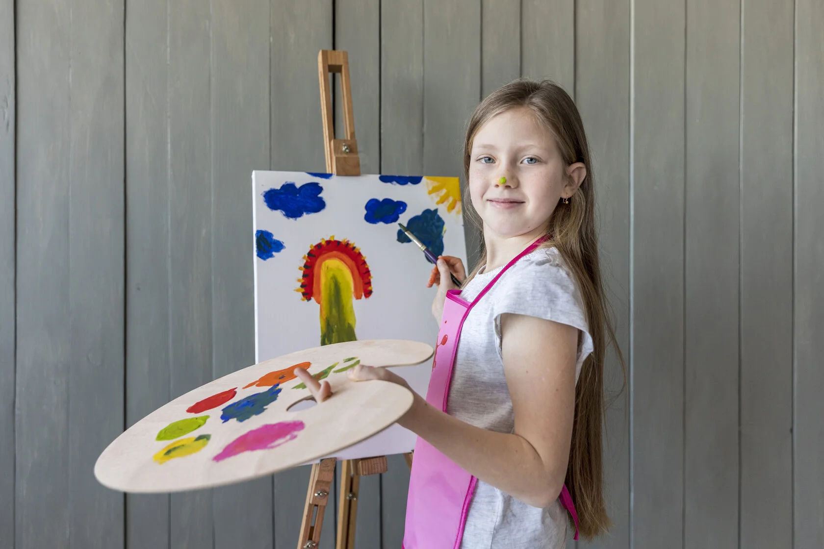 Кружок рисования "Мир на палитре" приглашает юных художников от 5 до 14 лет, фото