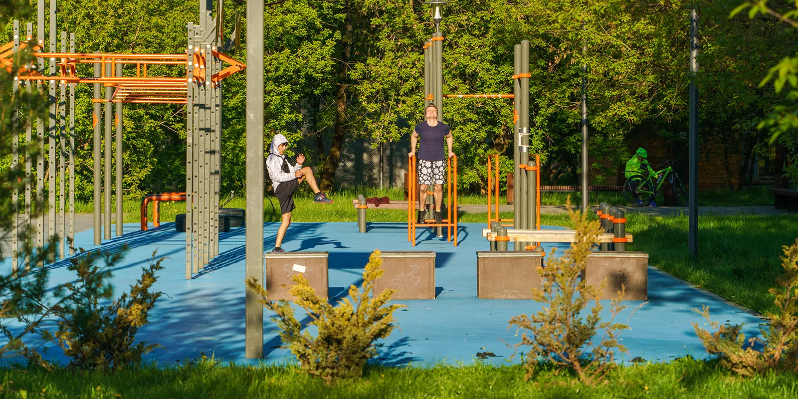 Занятия по фитнесу в парках СЗАО будут проходить чаще, фото