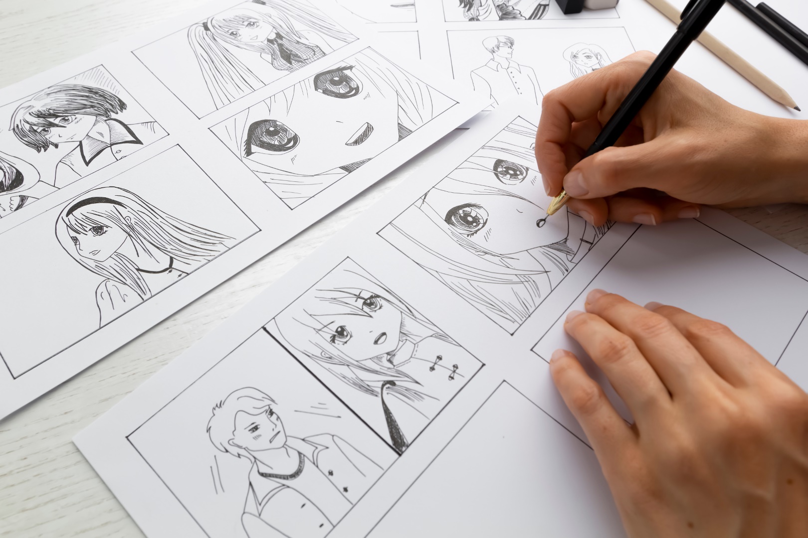 Мастер-класс "Рисуем аниме. Персонажи с нуля" проведут 20 апреля в Савелках, фото