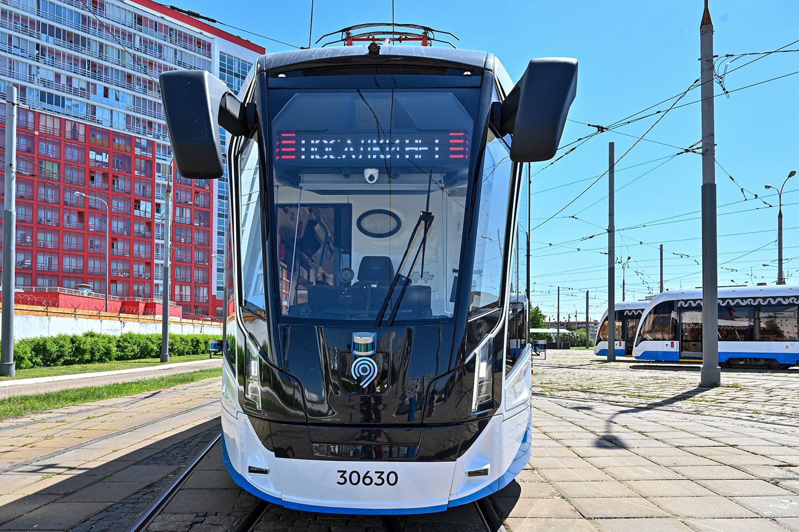 Первый беспилотный трамвай появился на улицах Москвы