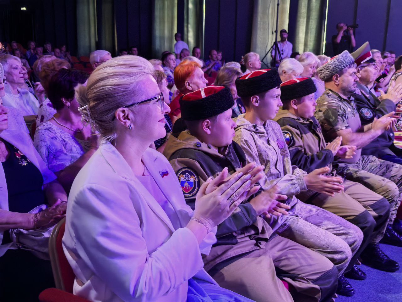 В театре Российской Армии прошла встреча с представителями боевого братства Головинского района