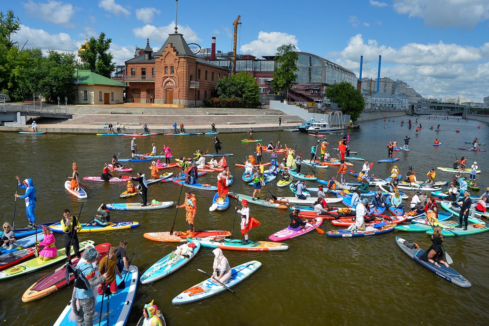 Москва-река станет ареной для проведения дебютного соревнования по сапбордингу