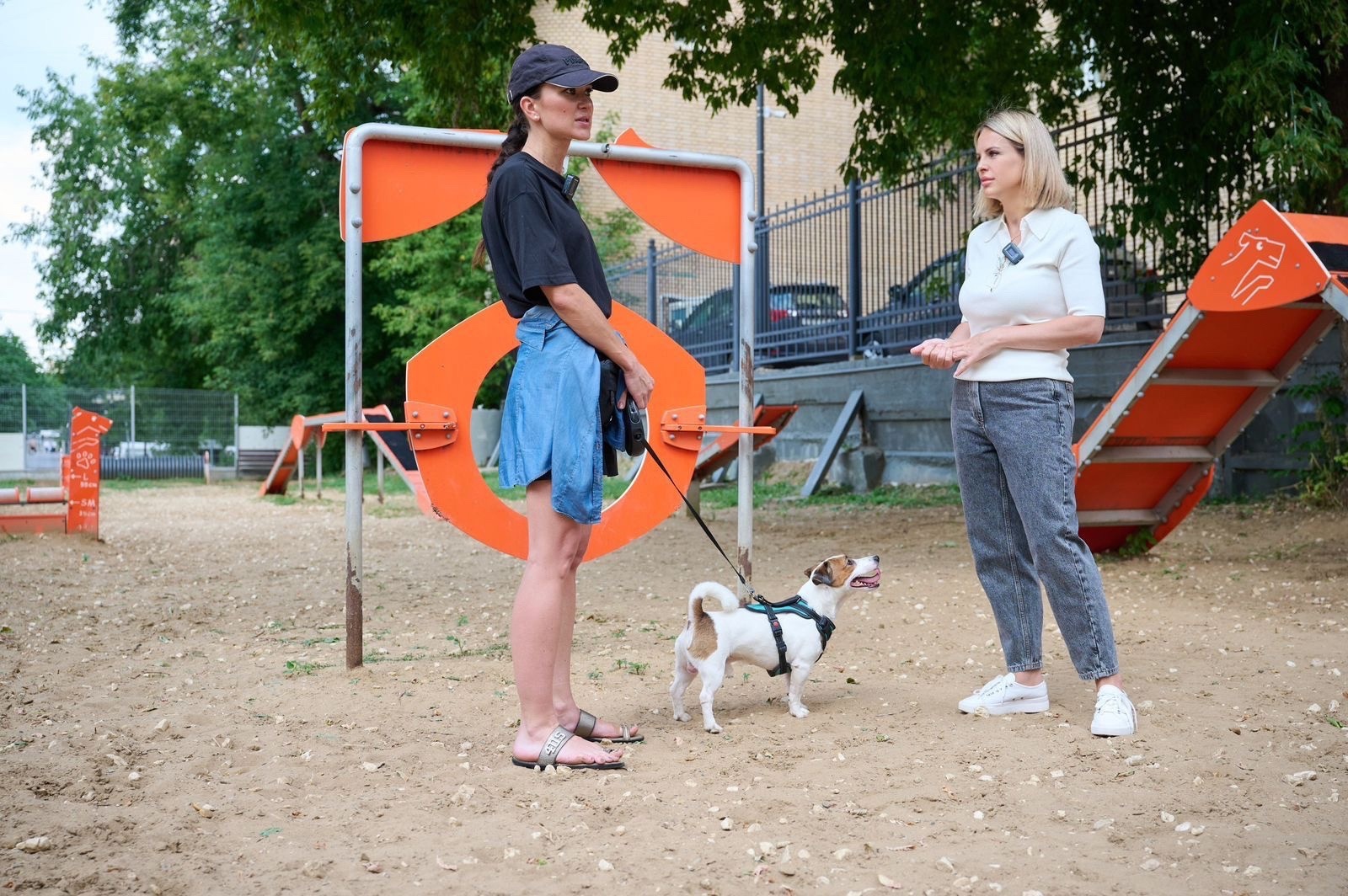 Светлана Акулова проверила состояние площадок для выгула собак на Пресне