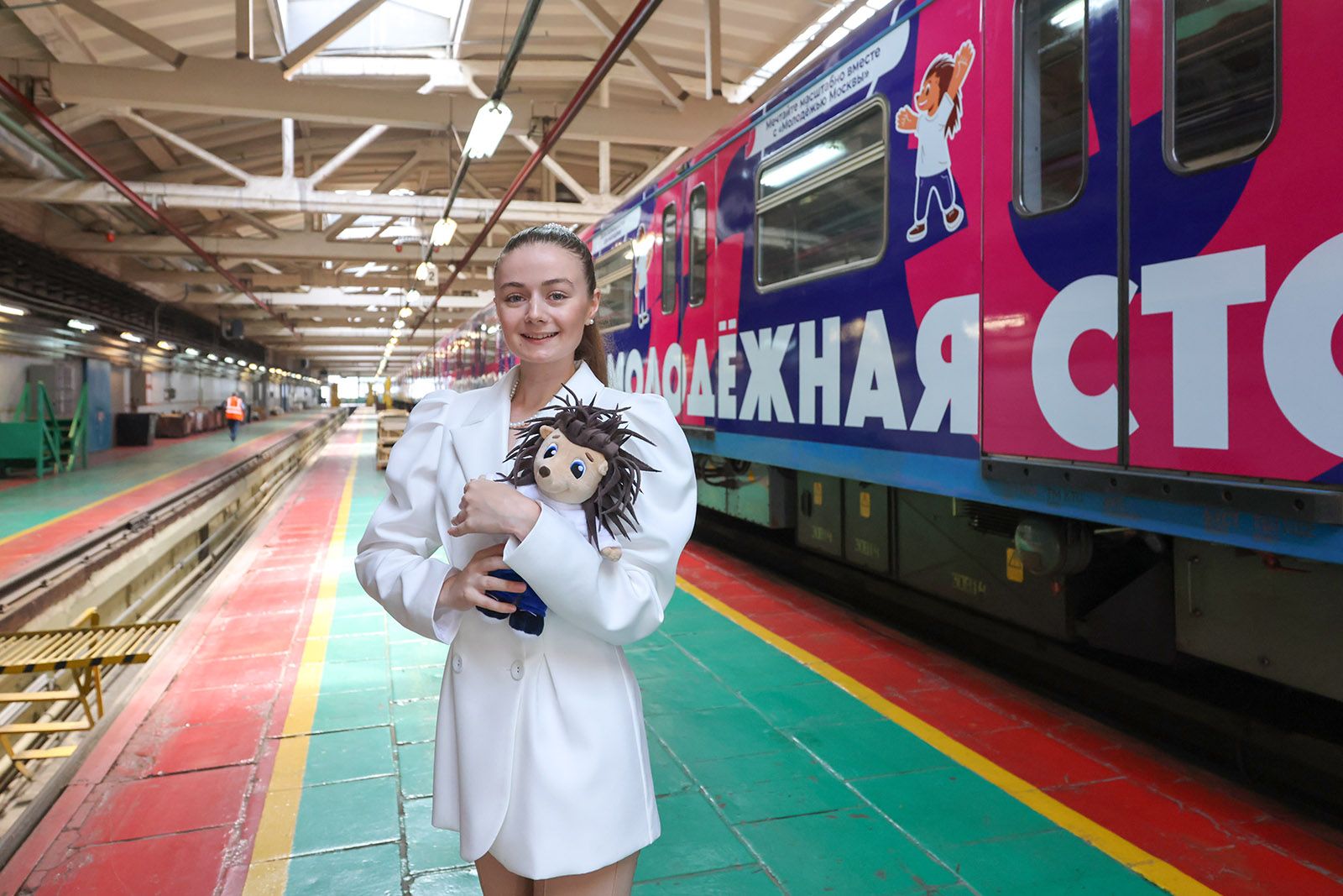 Тематический состав «Москва — молодежная столица России» появился в метро