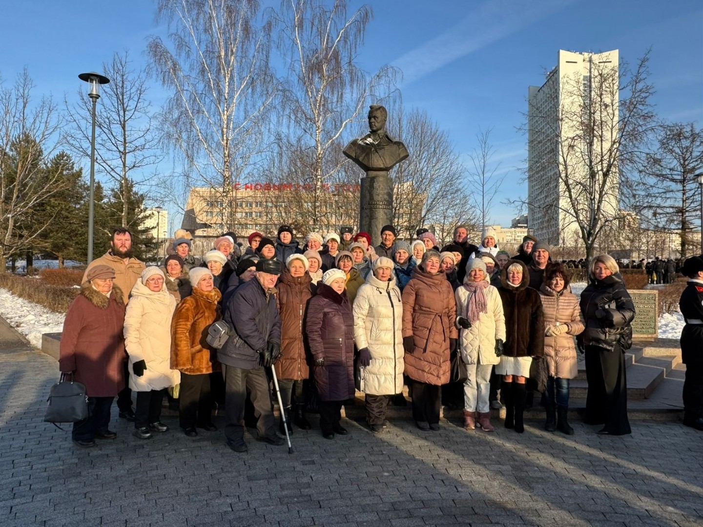 В районе Савелки почтили память участников битвы под Москвой, фото