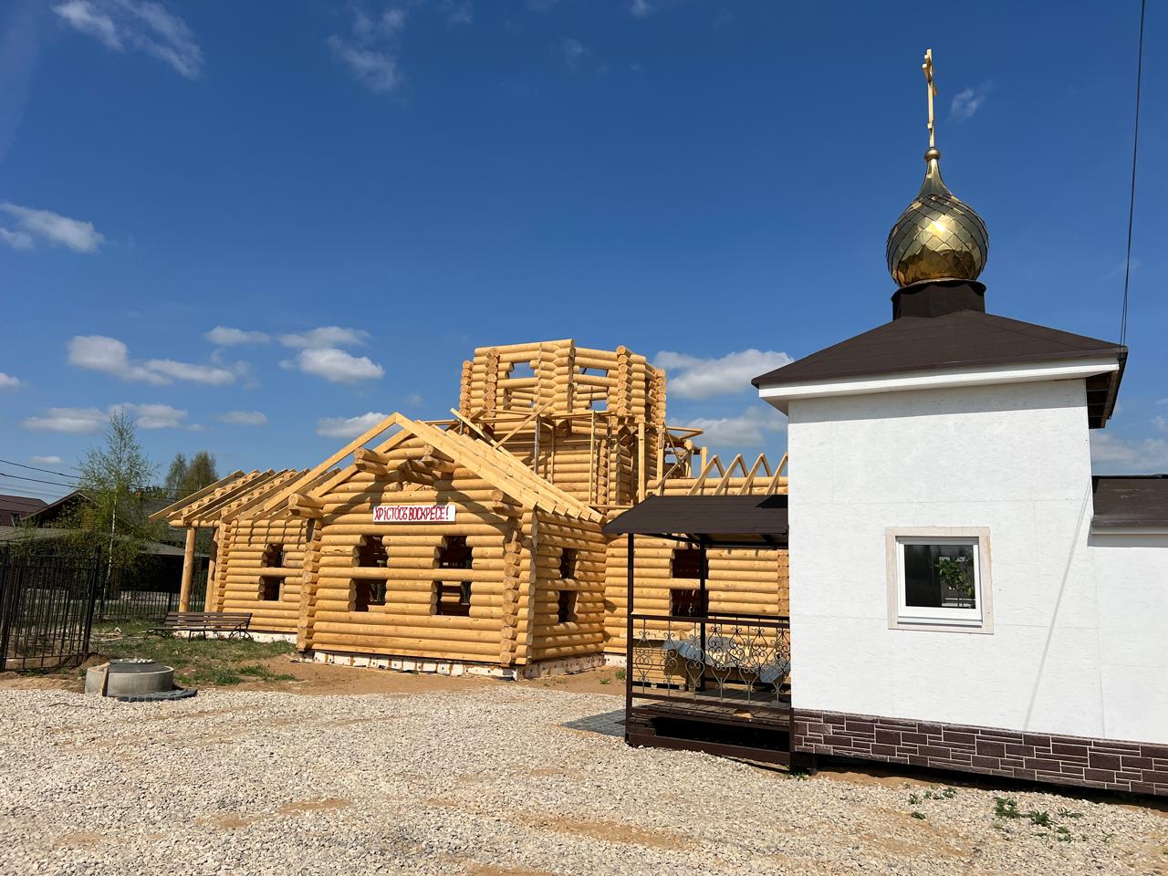 Храм в Краснопахорском районе планируется открыть в следующем году, фото