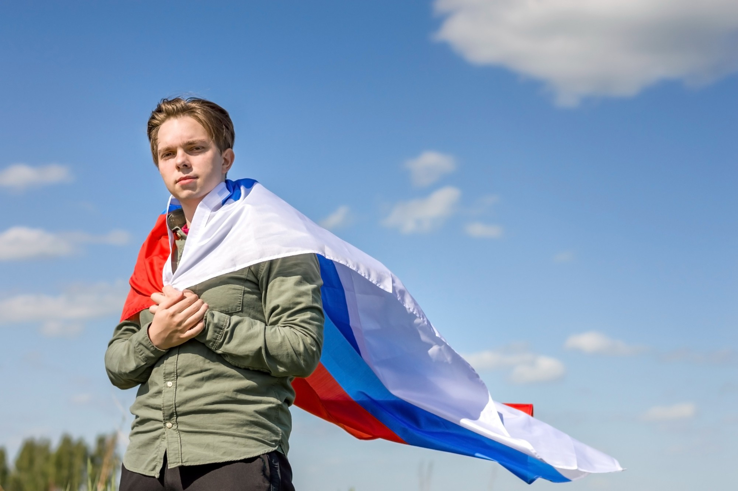 Патриотическое мероприятие ко Дню России подготовили в библиотеке Царицыно, фото