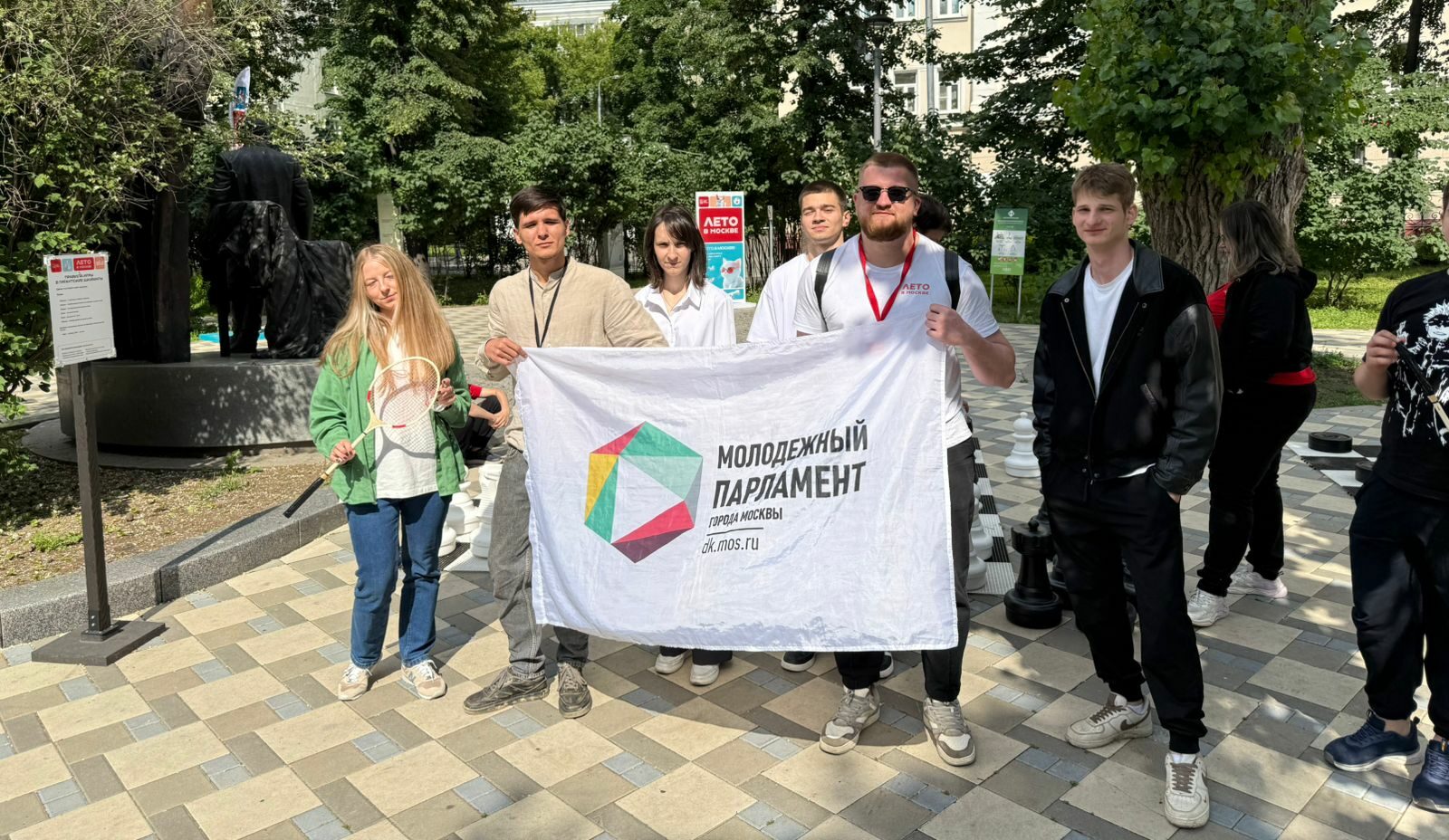 Мастер-класс по бадминтону состоится в Михайловском сквере, фото