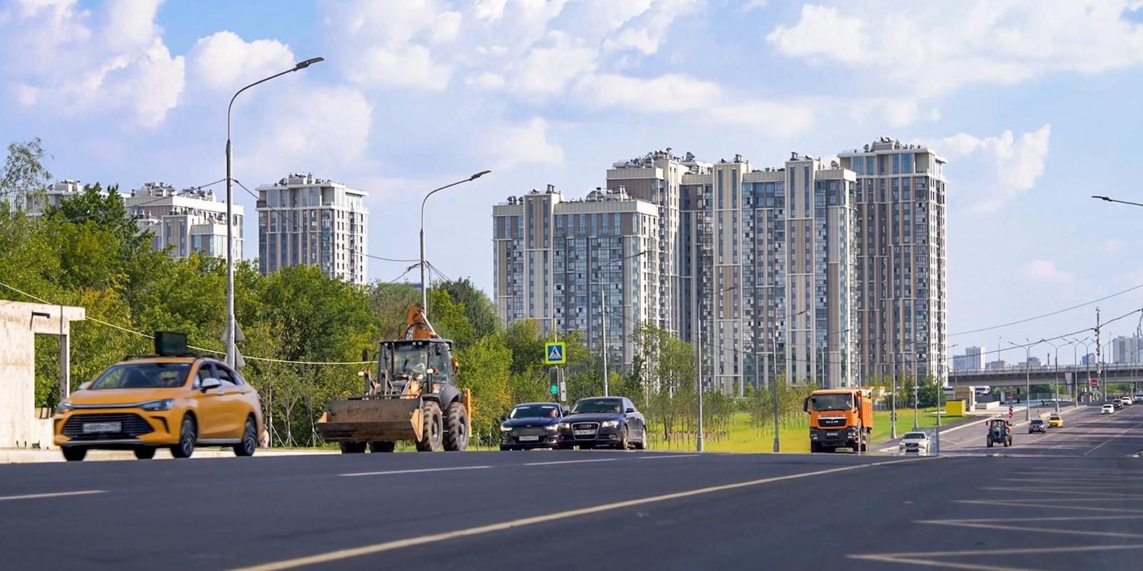 Собянин рассказал о строительстве новых дорог на северо-востоке города, фото