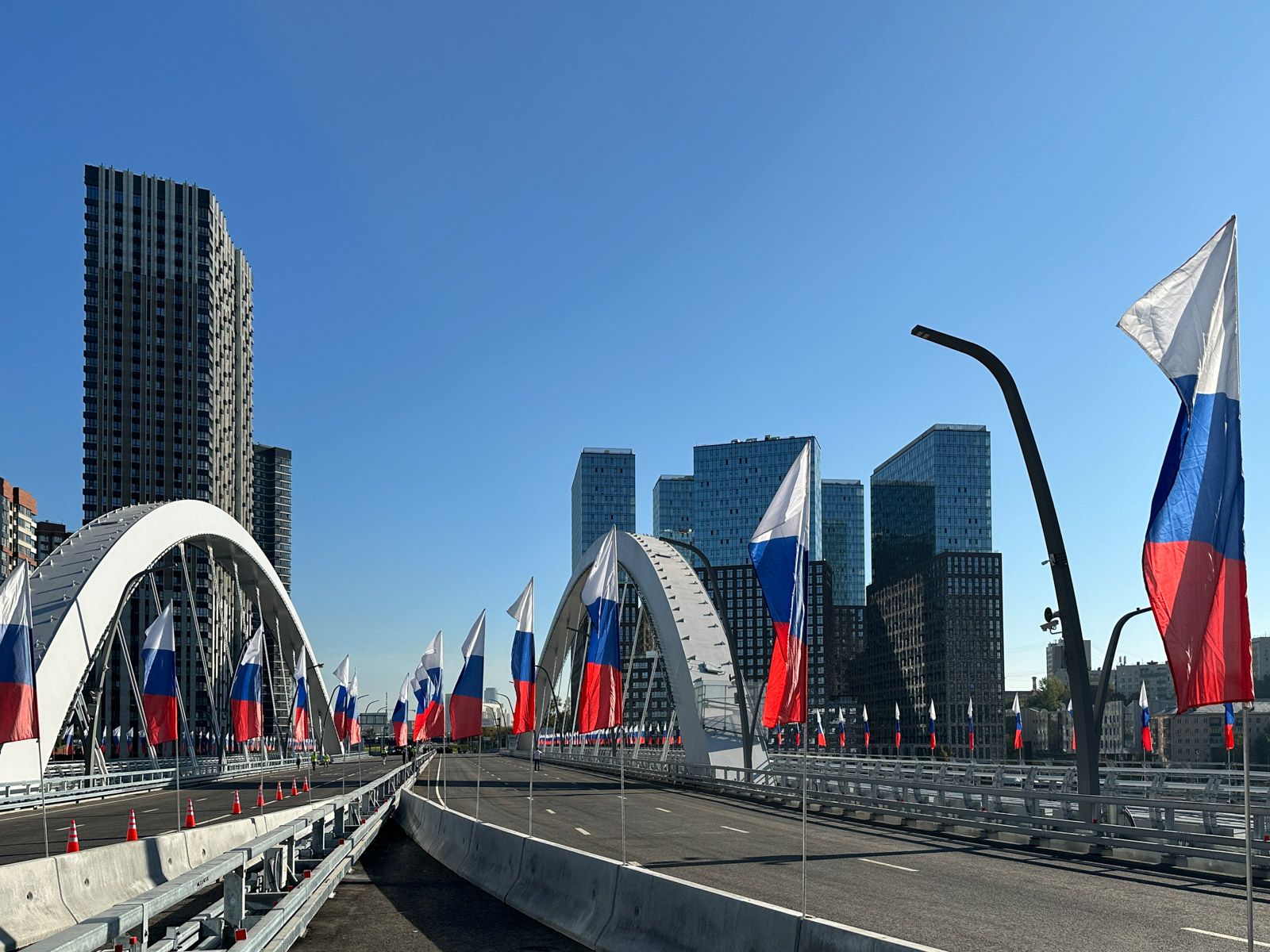 Открыт мост Академика Королева через Москву-реку, фото