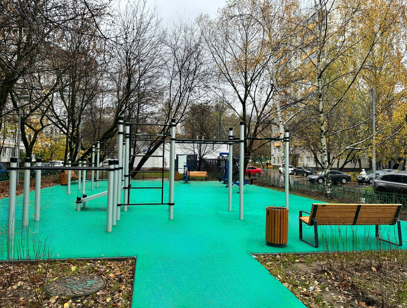 Места для прогулок и отдыха благоустроили в Тимирязевском районе, фото