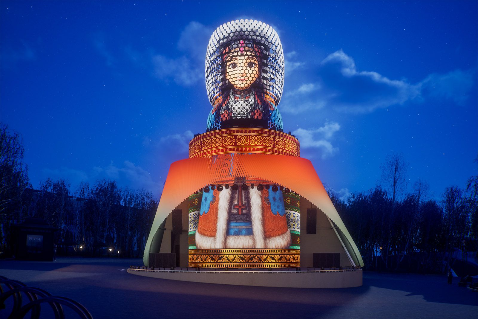 «Матрешка Москвы» покажет мультимедийное путешествие по России 4 ноября, фото