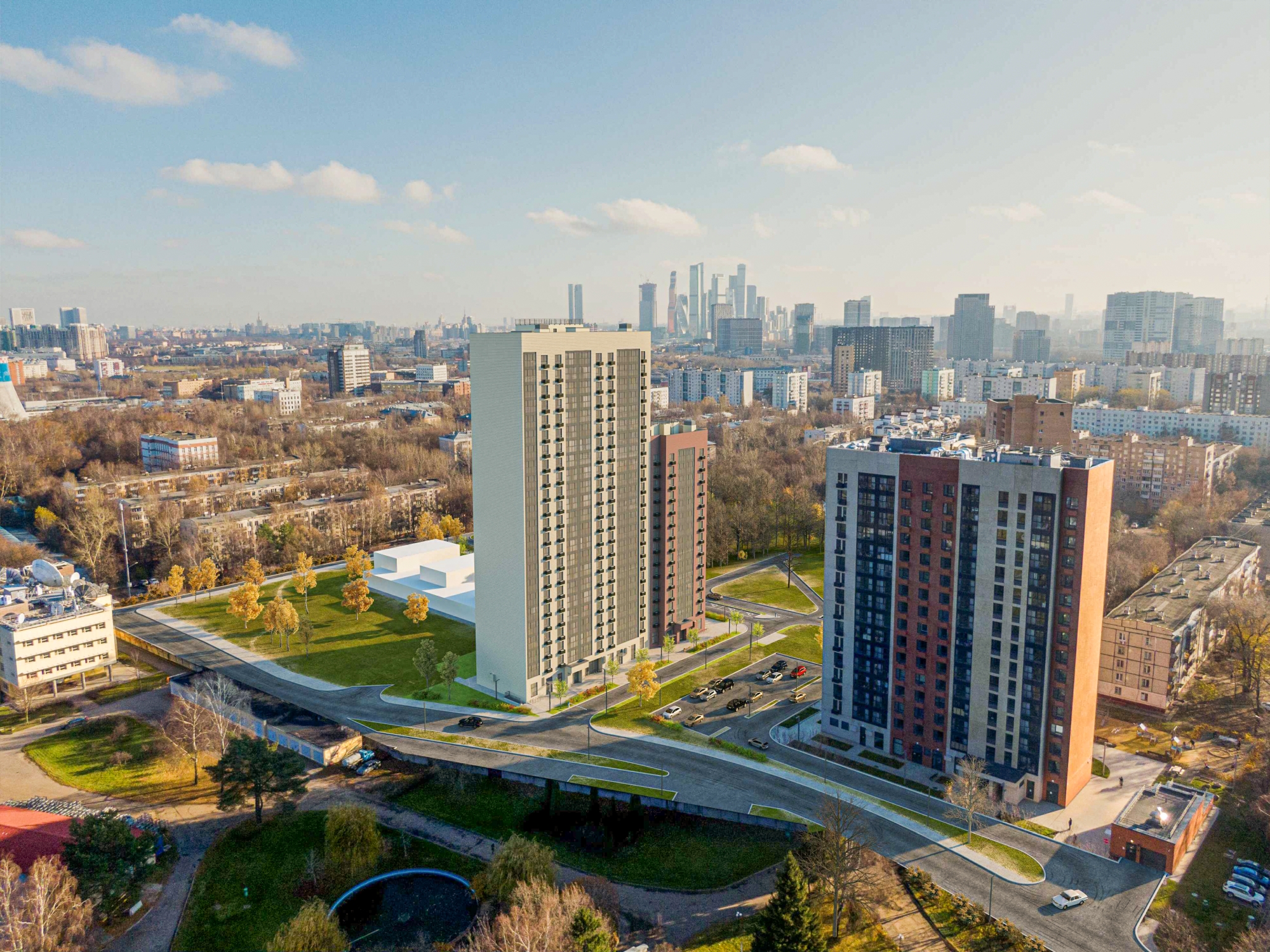 Ефимов: В шести районах СЗАО продолжается строительство домов по программе реновации, фото