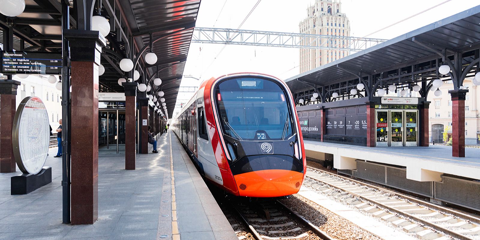 Собянин назвал число совершенных поездок на МЦД, фото