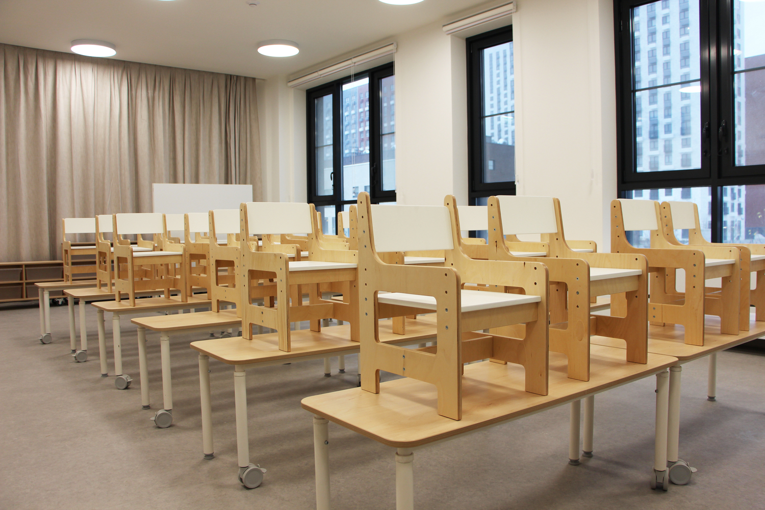 Детский сад с бассейном построили в Коммунарке, фото