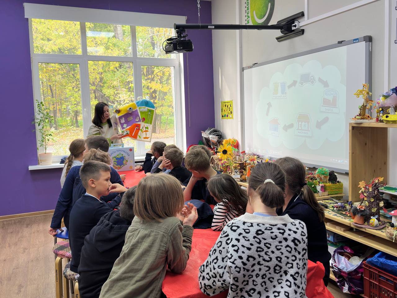 Бесплатные уроки экологии пройдут в экошколе «Кусково», фото