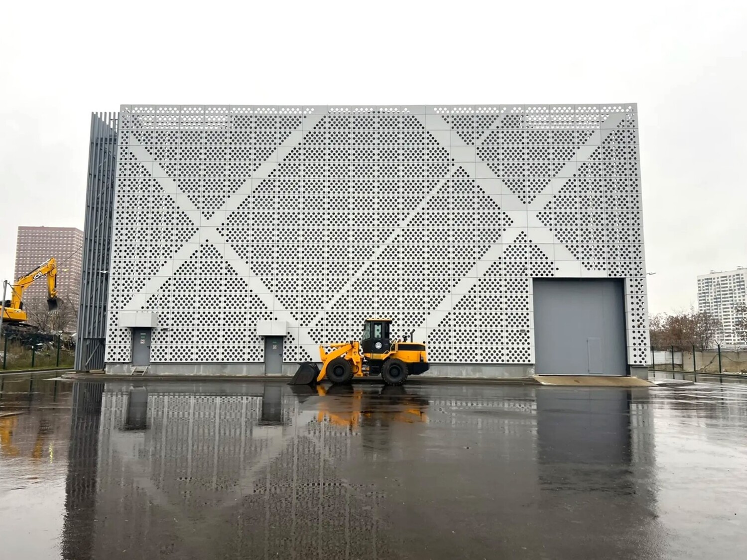 Снегоплавильные пункты в Отрадном подготовили к зиме, фото