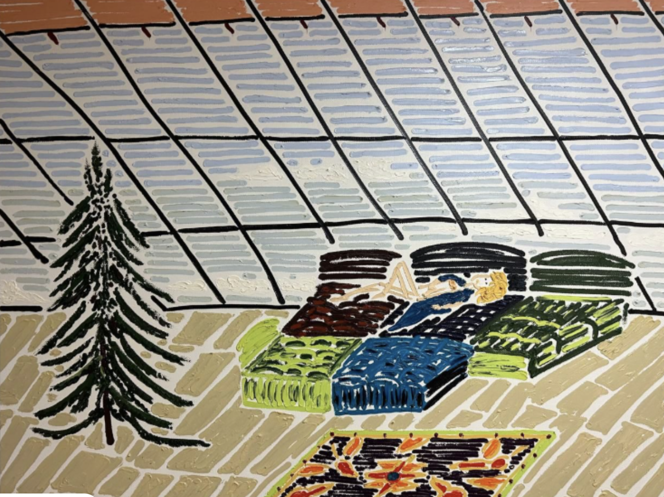 Картина «Легкое блаженство» выставлена на торги, фото