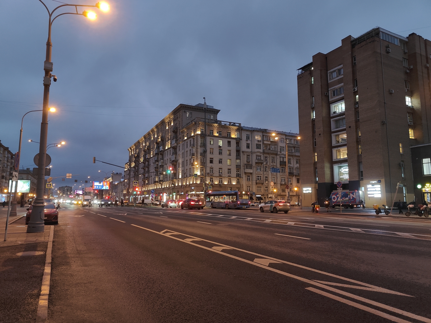 Новая схема движения сэкономила время водителям в Тверском районе, фото