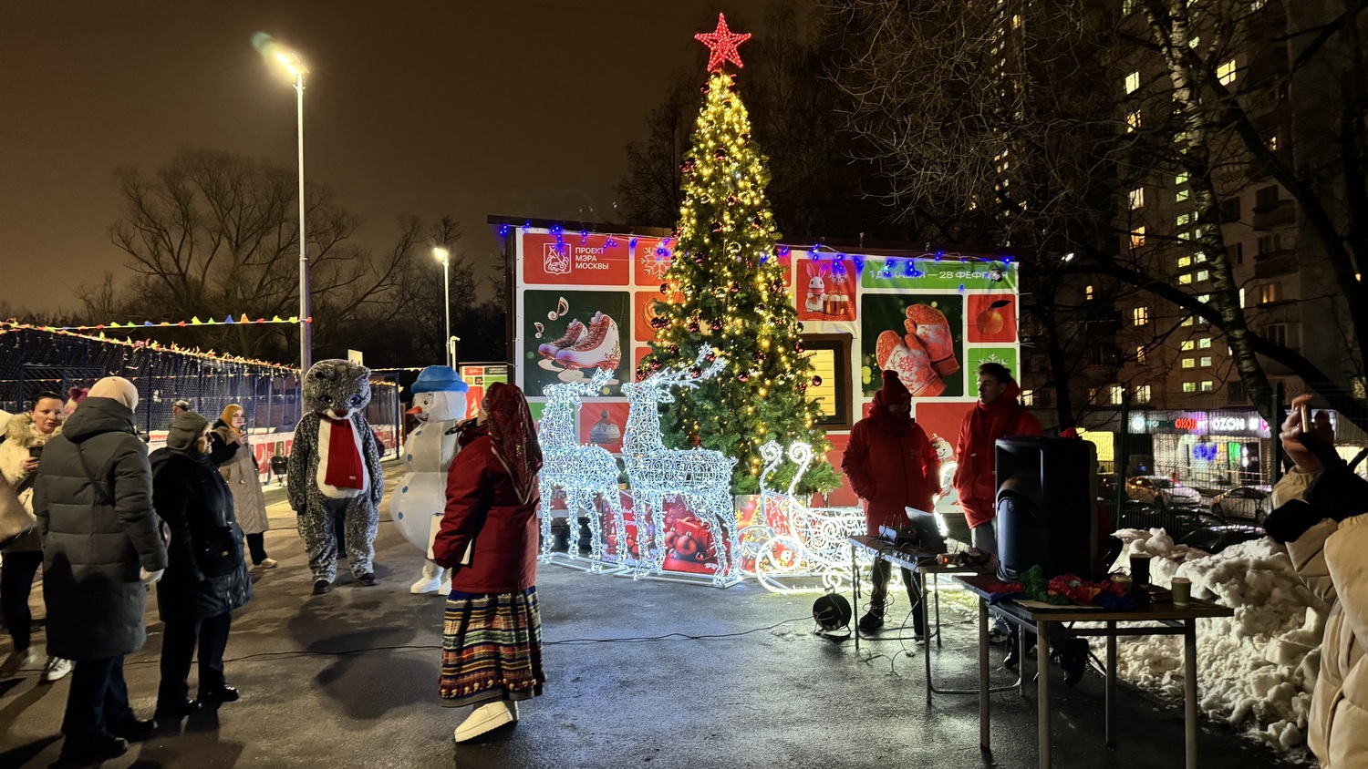 «Снежный бум» пройдет на катке «Искорка», фото