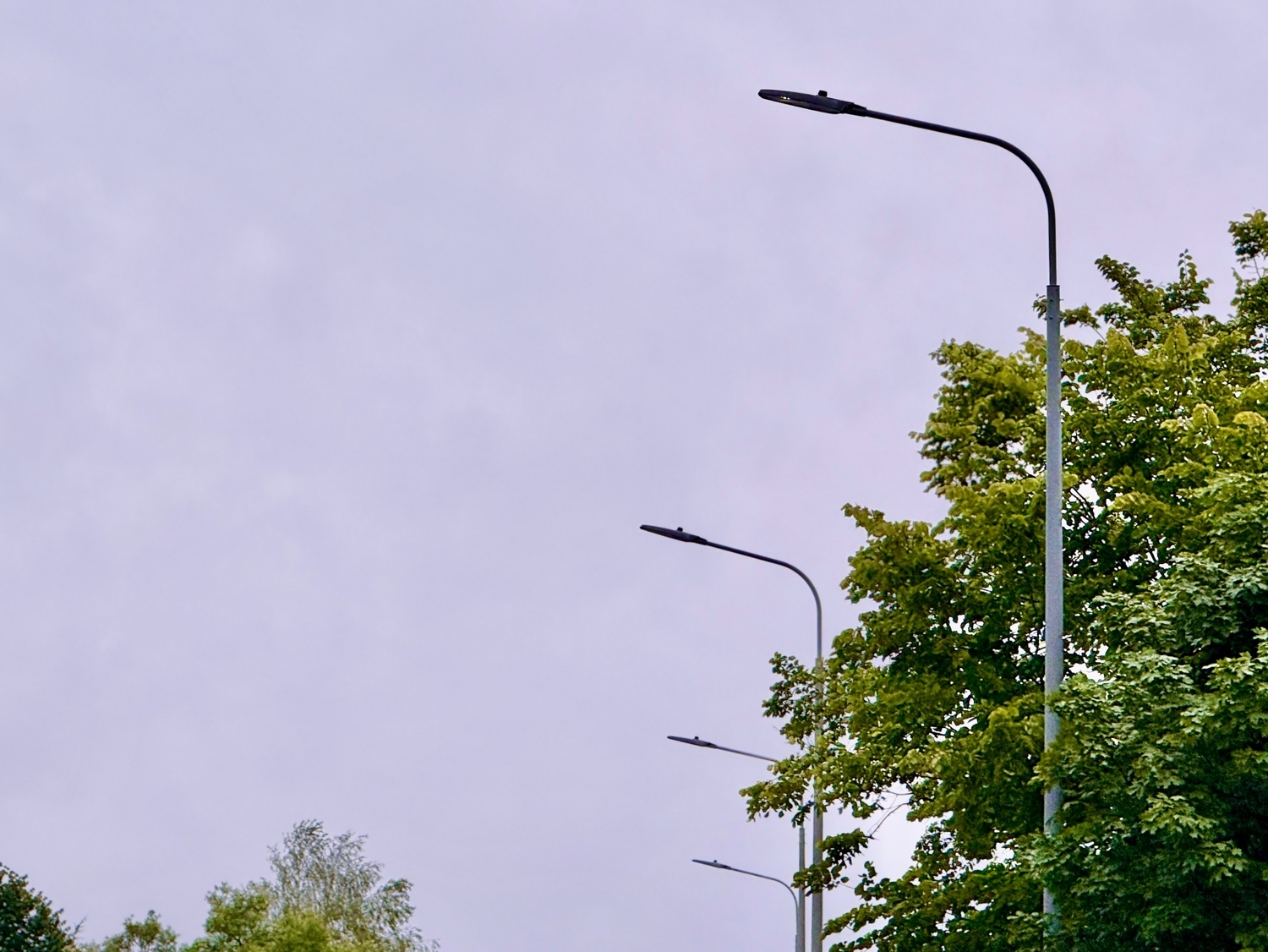 В Бекасово установили новые уличные светильники, фото