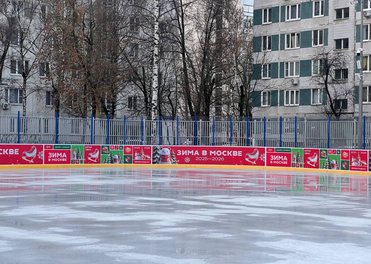 Три катка с искусственным льдом будут работать в Отрадном этой зимой, фото
