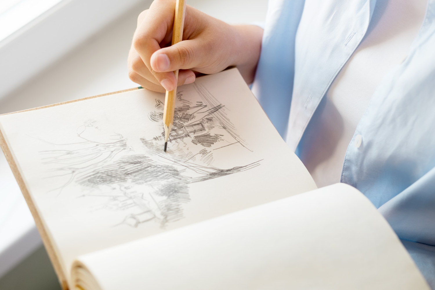 Школьники увидят подлинные зарисовки участника Сталинградской битвы на встрече в районе Аэропорт, фото