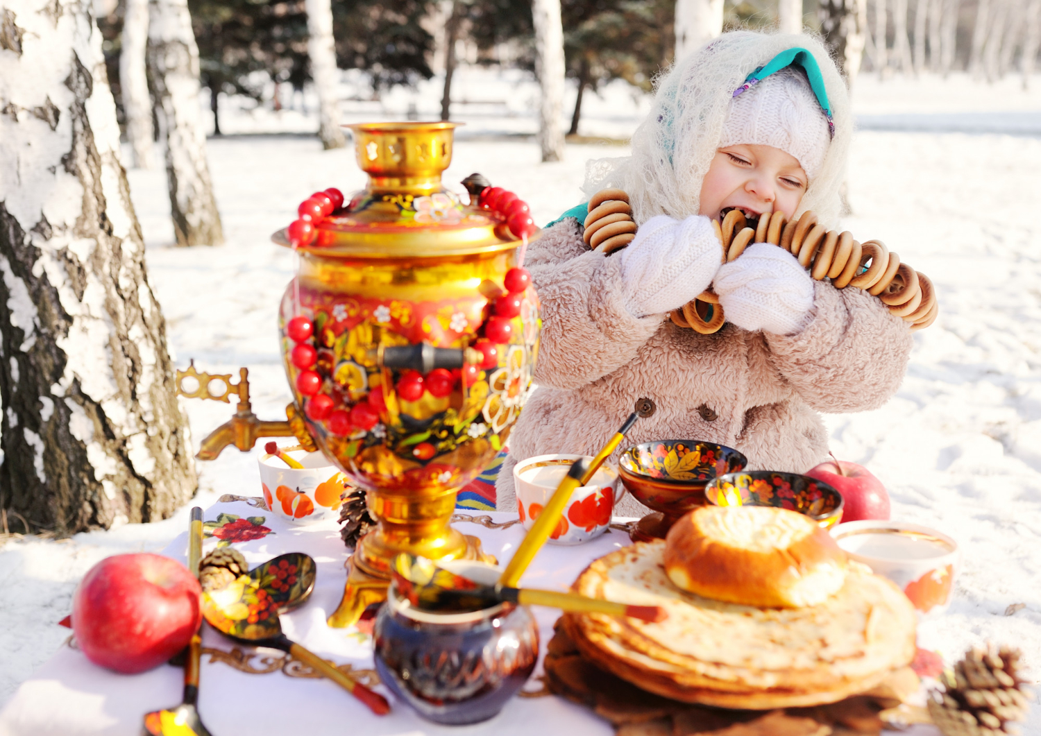 Парадом саней под дым самоваров проводят январь в Алексеевском, фото