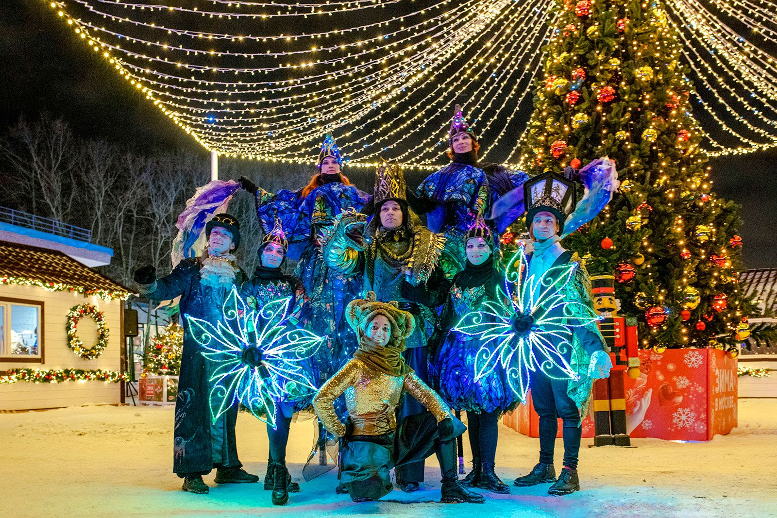Световое шоу покажут в парке 850-летия Москвы, фото