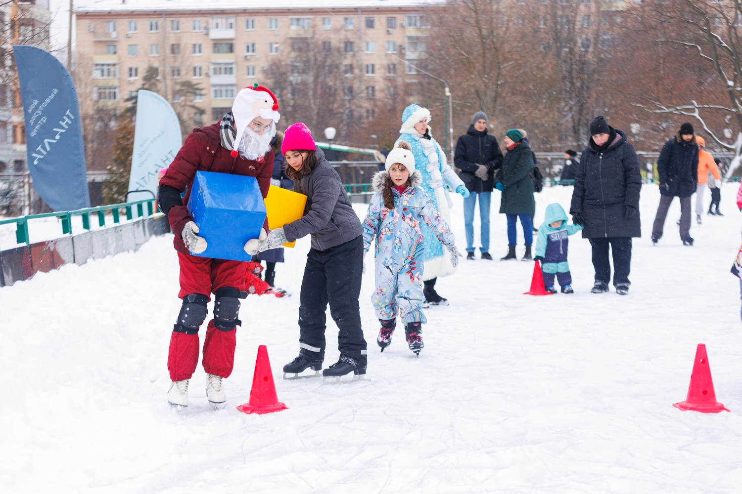 Мастер-класс по катанию на коньках пройдет в парке «Надежда», фото