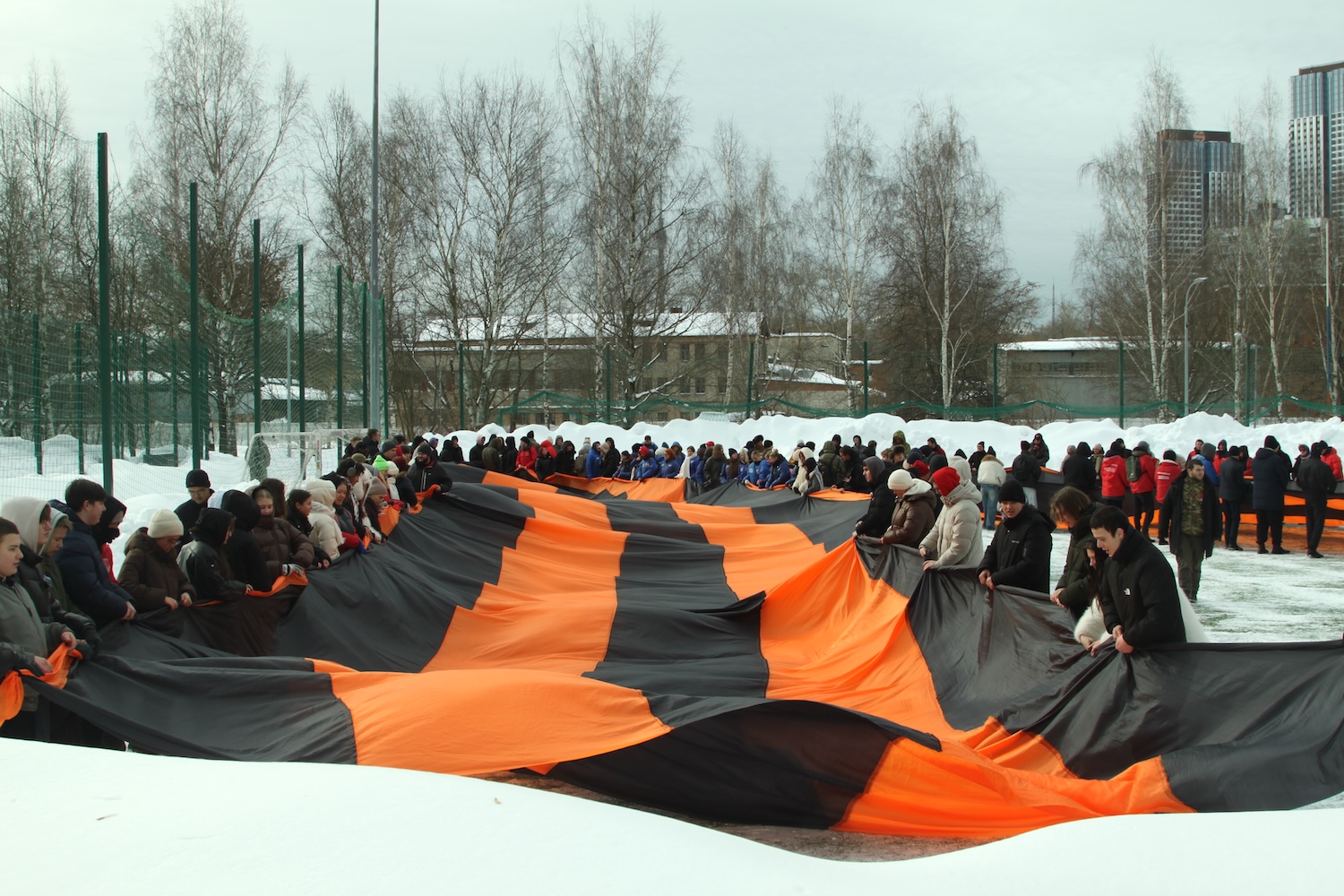 Владимир Захаров: «Ребята выстроились в букву Z с Георгиевской лентой не для красивой картинки», фото