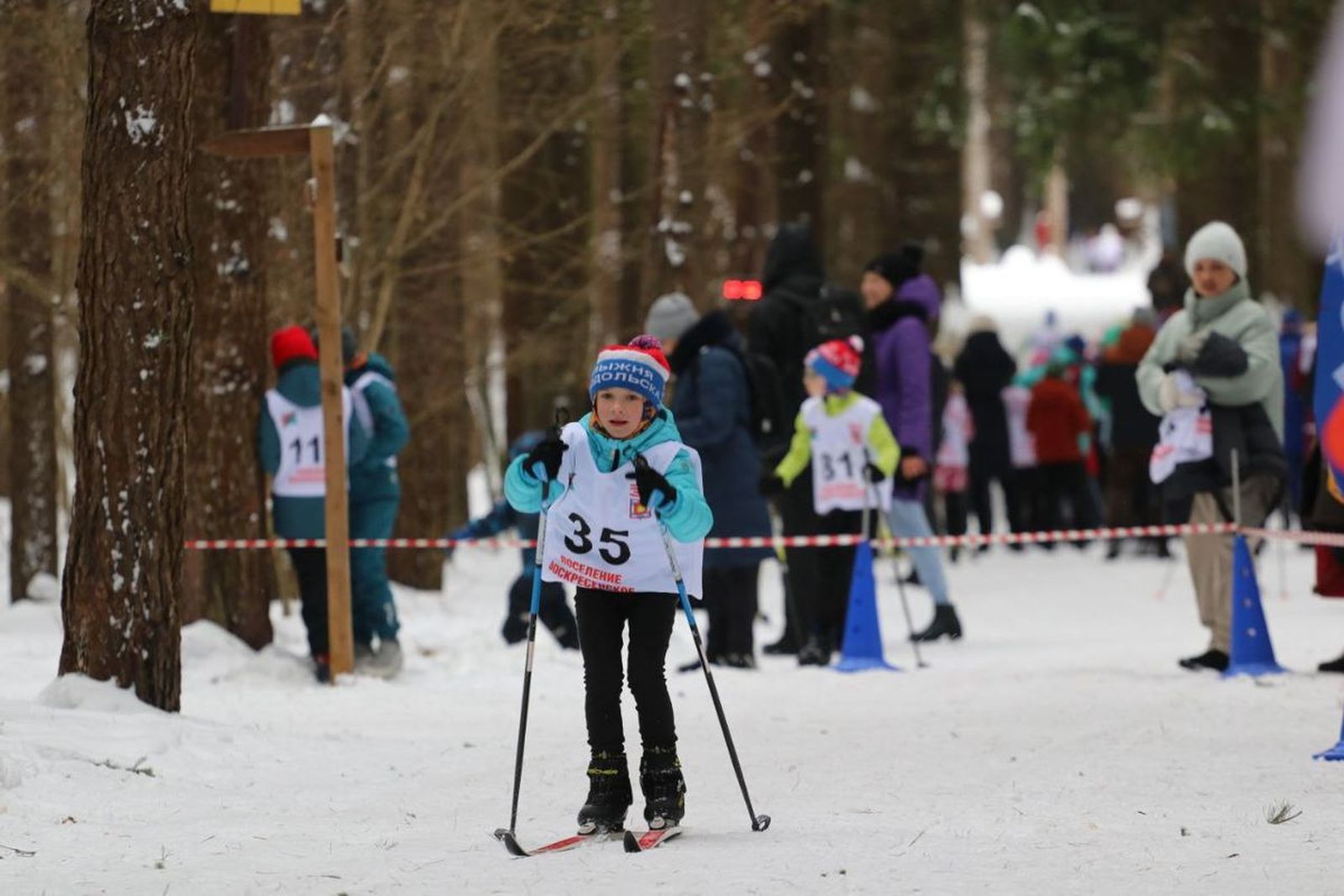 XV «Воскресенская лыжня» приглашает всех желающих 15 февраля в Коммунарку, фото