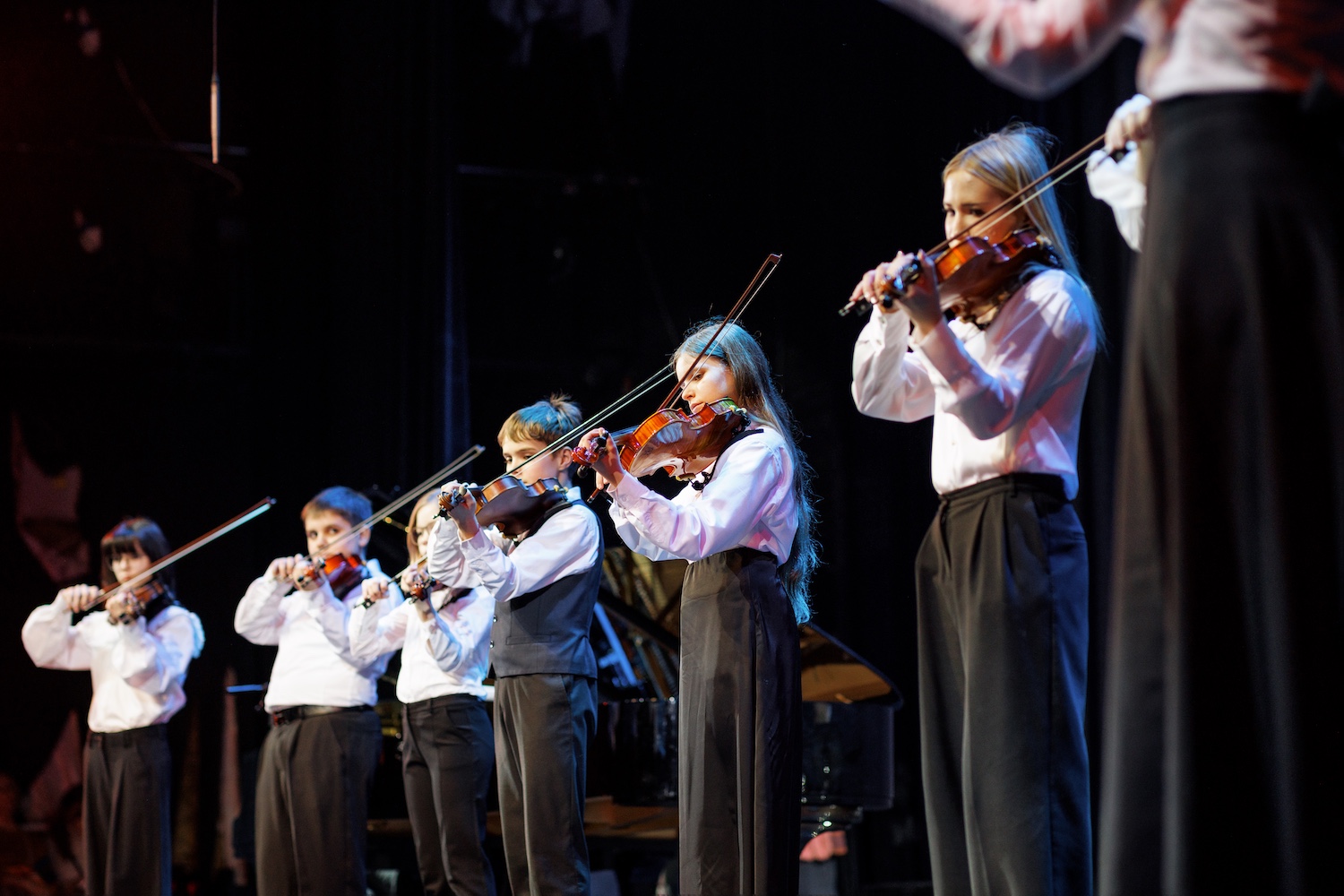 Концерт детской школы искусств «Вдохновение» состоялся в Фольклорном центре «Москва», фото