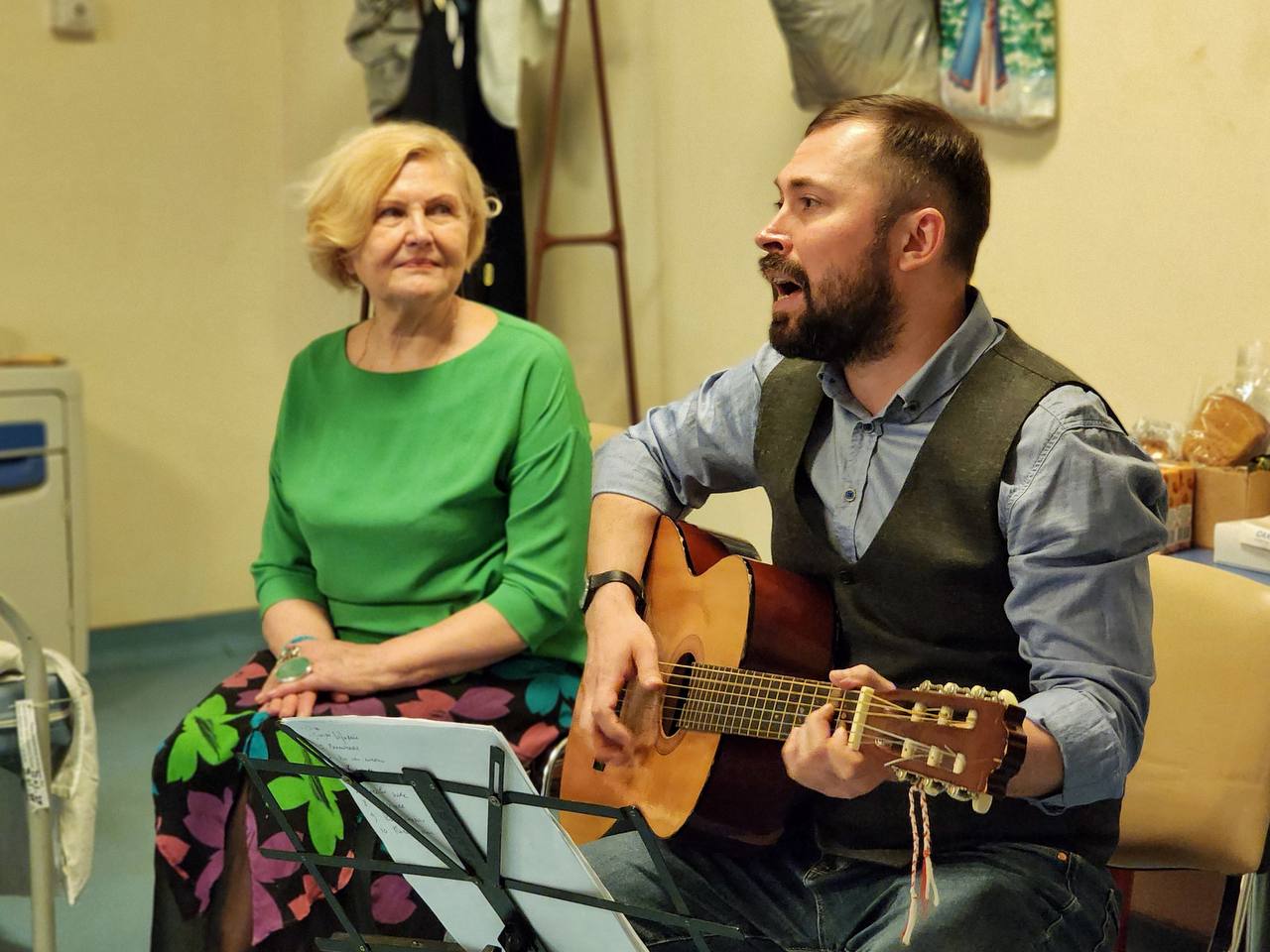 В филиале госпиталя Вишневского прошел концерт для военнослужащих и медперсонала в честь 8 Марта, фото