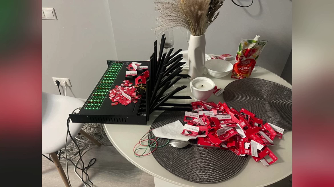 В Москве ликвидировали узел связи телефонных мошенников, фото