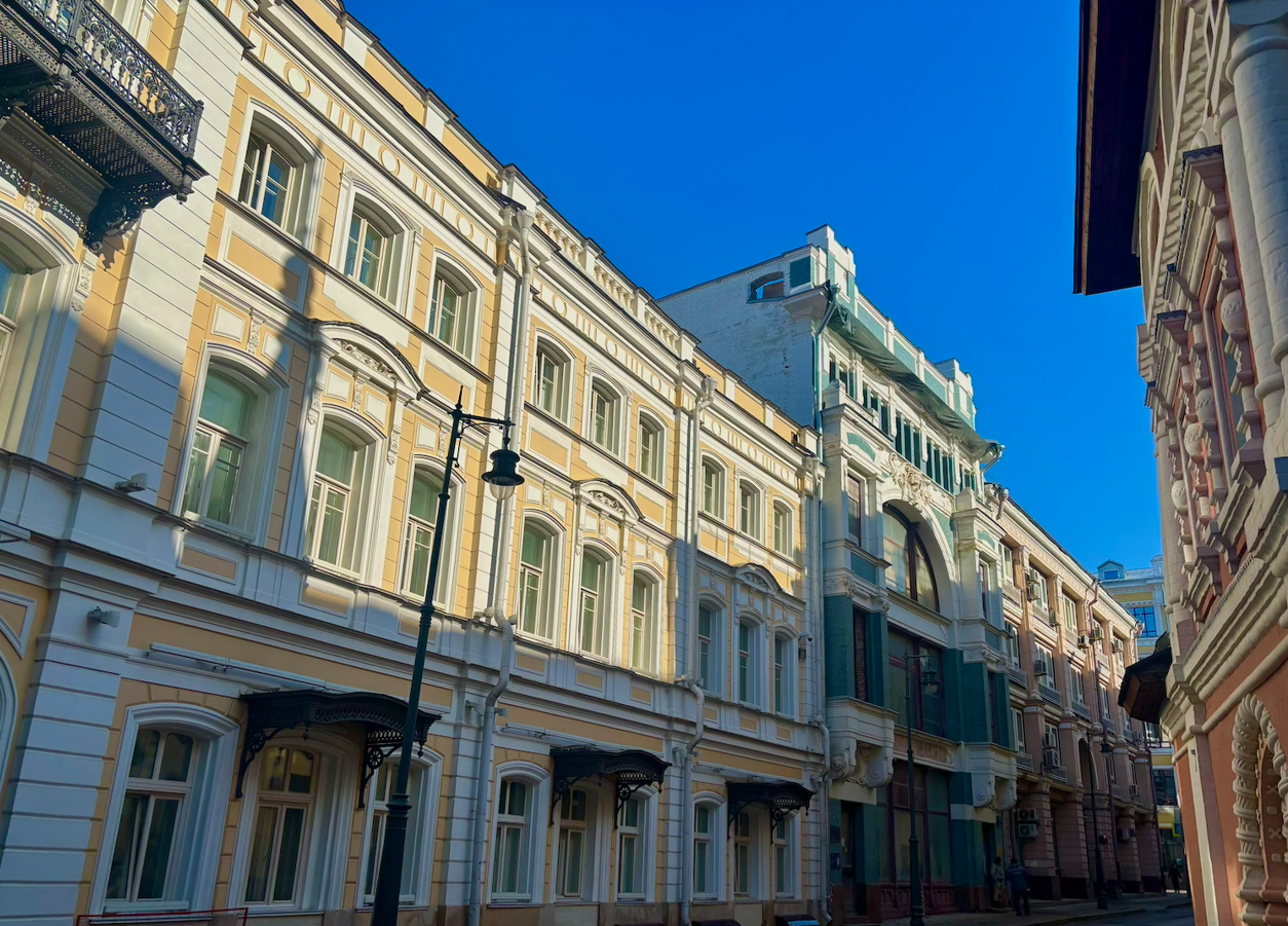 Сергунина: В Тверском районе началась реставрация памятника архитектуры по проекту Шехтеля, фото