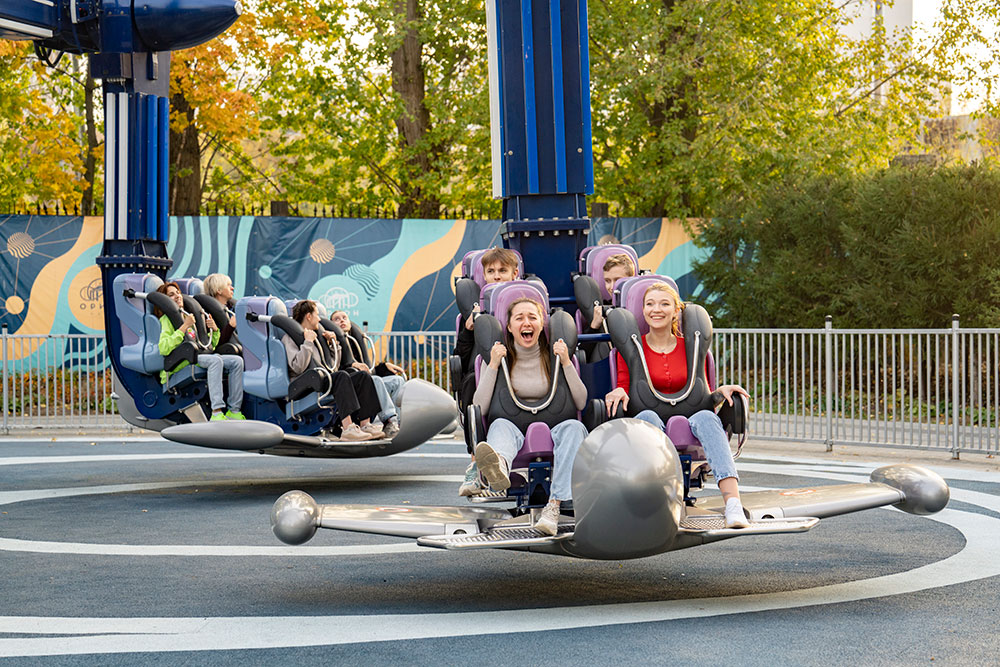 Парк аттракционов «Орион» на ВДНХ