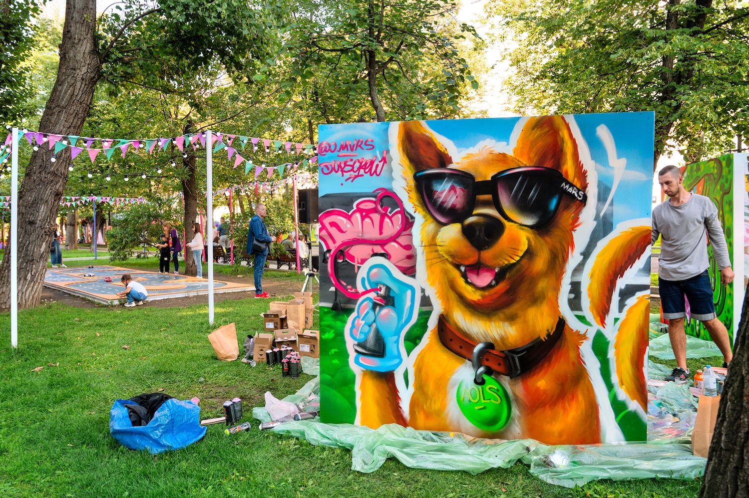 «Добрая выставка» открывается на Тверском бульваре в рамках «Пасхального дара», фото