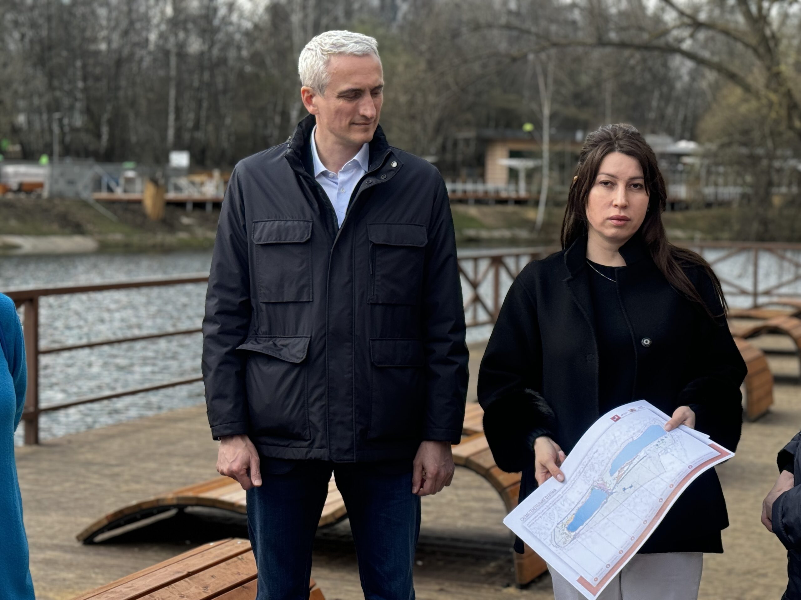 Евгений Нифантьев рассказал о новом этапе благоустройства зоны отдыха у Нижнего Бирюлевского пруда, фото