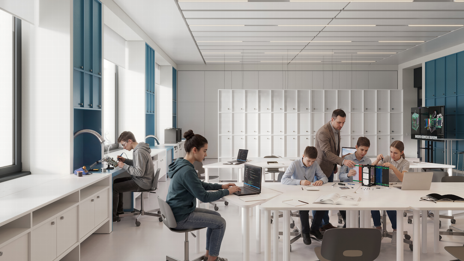 ПИК откроет шесть школ с программами «Лаборатории ПИК» , фото