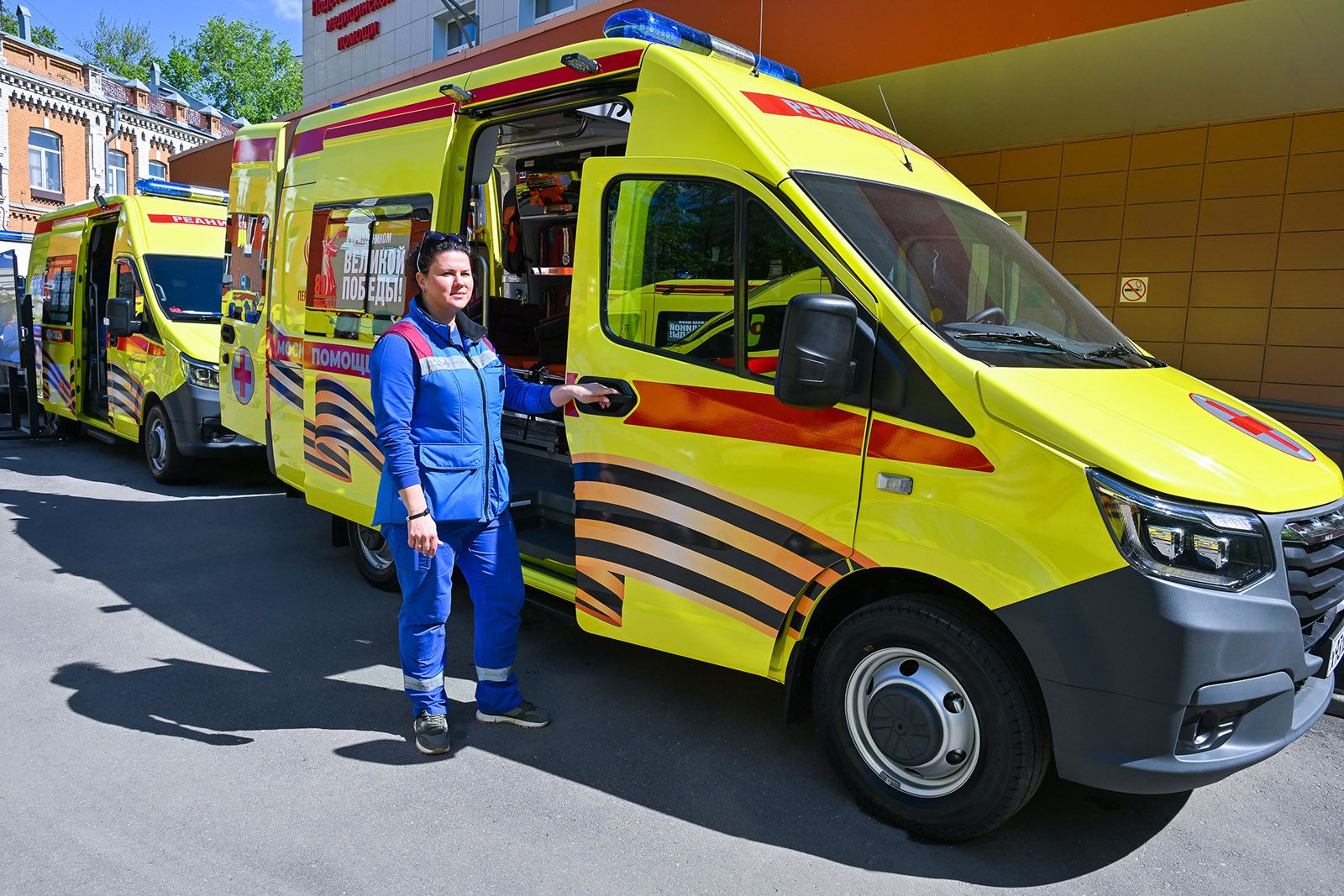 Собянин рассказал о подготовке сотрудников московской скорой помощи, фото