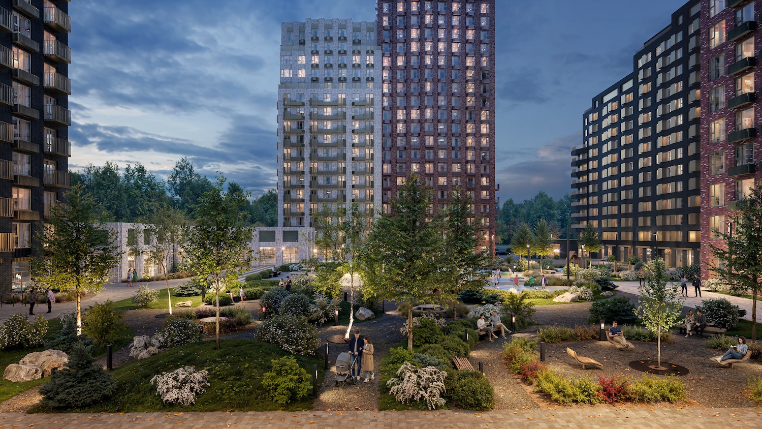 В квартале «Зелёный парк» стартовала продажа квартир в новых корпусах, фото